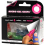 LEE Tippi Micro-Gel Fingertip Grips, Size 3, X-Small, Assorted, 10/Pack View Product Image