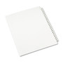 Avery Preprinted Legal Exhibit Side Tab Index Dividers, Avery Style, 25-Tab, 251 to 275, 11 x 8.5, White, 1 Set, (1340) View Product Image