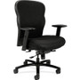 HON Wave Mesh Big and Tall Chair, Supports up to 450 lbs., Black Seat/Black Back, Black Base View Product Image