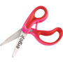 Westcott Ergo Jr. Kids' Scissors, Rounded Tip, 5" Long, 1.5" Cut Length, Randomly Assorted Offset Handles View Product Image