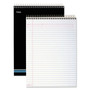 Cambridge Stiff-Back Wire Bound Notebook, 1 Subject, Wide/Legal Rule, White/Blue Cover, 8.5 x 11.5, 70 Sheets View Product Image