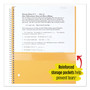 Five Star Wirebound Notebook, 1 Subject, Medium/College Rule, Red Cover, 11 x 8.5, 100 Sheets View Product Image