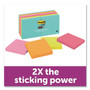 Post-it Notes Super Sticky Pads in Miami Colors, 3 x 3, 90/Pad, 12 Pads/Pack View Product Image