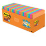 Post-it Notes Super Sticky Pads in Rio de Janeiro Colors, 3 x 3, 70-Sheet Pads, 24/Pack View Product Image