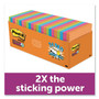 Post-it Notes Super Sticky Pads in Rio de Janeiro Colors, 3 x 3, 70-Sheet Pads, 24/Pack View Product Image