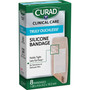 Curad Ouchless Flex Fabric Bandages, 1.65 x 4, 8/Box View Product Image