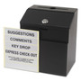 Safco Steel Suggestion/Key Drop Box with Locking Top, 7 x 6 x 8 1/2 View Product Image