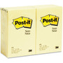 Post-it Notes Original Pads in Canary Yellow, 4 x 6, 100-Sheet, 12/Pack View Product Image