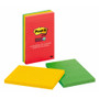 Post-it Notes Super Sticky Pads in Marrakesh Colors, Lined, 4 x 6, 90-Sheet, 3/Pack View Product Image