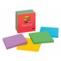 Post-it Notes Super Sticky Pads in Marrakesh Colors, Lined, 4 x 4, 90-Sheet, 6/Pack View Product Image