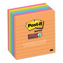 Post-it Notes Super Sticky Pads in Rio de Janeiro Colors, Lined, 4 x 4, 90-Sheet Pads, 6/Pack View Product Image