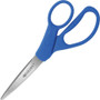 Westcott Preferred Line Stainless Steel Scissors, 7" Long, 3.25" Cut Length, Blue Offset Handle View Product Image