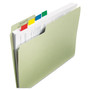 Post-it Flags Marking Page Flags in Dispensers, Green, 50 Flags/Dispenser, 12 Dispensers/Pack View Product Image