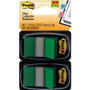 Post-it Flags Standard Page Flags in Dispenser, Green, 100 Flags/Dispenser View Product Image