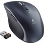 Logitech M705 Marathon Wireless Laser Mouse, 2.4 GHz Frequency/30 ft Wireless Range, Right Hand Use, Black View Product Image
