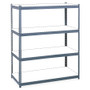 Safco Steel Pack Archival Shelving, 69w x 33d x 84h, Gray View Product Image