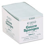 Medline Caring Woven Gauze Sponges, 2 x 2, Sterile, 12-Ply, 2400/Carton View Product Image