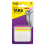 Post-it Tabs 2" Angled Tabs, Lined, 1/5-Cut Tabs, Assorted Brights, 2" Wide, 24/Pack View Product Image