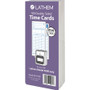 Lathem Time E14-100 Time Cards, Bi-Weekly/Monthly/Semi-Monthly/Weekly, Two Sides, 7" View Product Image