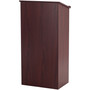 Safco Stand-Up Lectern, 23w x 15.75d x 46h, Mahogany View Product Image