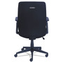 La-Z-Boy Baldwyn Series Mid Back Task Chair, Supports up to 275 lbs., Black Seat/Black Back, Black Base View Product Image