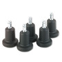 Master Caster High Profile Bell Glides, B Stem, 110 lbs/Glide, 5/Set View Product Image