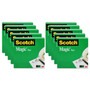 Scotch Magic Tape Value Pack, 1" Core, 0.75" x 83.33 ft, Clear, 10/Pack View Product Image