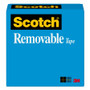 Scotch Removable Tape, 1" Core, 0.75" x 36 yds, Transparent View Product Image