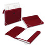 Samsill DUO 2-in-1 Binder Organizer, 3 Rings, 1" Capacity, 11 x 8.5, Burgundy View Product Image