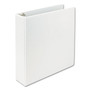 Samsill Earth's Choice Biobased D-Ring View Binder, 3 Rings, 2" Capacity, 11 x 8.5, White View Product Image