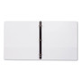 Samsill Earth's Choice Biobased Economy Round Ring View Binders, 3 Rings, 1" Capacity, 11 x 8.5, White View Product Image