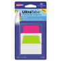 Avery Ultra Tabs Repositionable Big Tabs, 1/5-Cut Tabs, Assorted Neon, 2" Wide, 20/Pack View Product Image