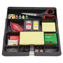 Post-it Recycled Plastic Desk Drawer Organizer Tray, Plastic, Black View Product Image