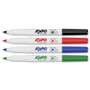 EXPO Low-Odor Dry-Erase Marker, Extra-Fine Needle Tip, Assorted Colors, 4/Pack View Product Image