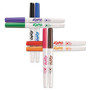 EXPO Low-Odor Dry-Erase Marker, Extra-Fine Needle Tip, Assorted Colors, 8/Set View Product Image