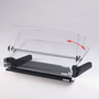 3M In-Line Freestanding Copyholder, Plastic, 300 Sheet Capacity, Black/Clear View Product Image