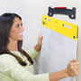 Post-it Wall Easel, Adhesive Mount, Plastic, Smoke, 2/Pack View Product Image