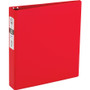 Avery Economy Non-View Binder with Round Rings, 3 Rings, 1.5" Capacity, 11 x 8.5, Red, (3410) View Product Image