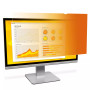 3M Gold Frameless Privacy Filter For 23.8" Widescreen Monitor, 16:9 Aspect Ratio View Product Image