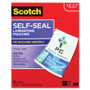 Scotch Self-Sealing Laminating Pouches, 9.5 mil, 9" x 11.5", Gloss Clear, 25/Pack View Product Image