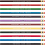 Prismacolor Col-Erase Pencil with Eraser, 0.7 mm, 2B (#1), Assorted Lead/Barrel Colors, Dozen View Product Image