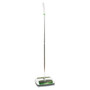 Scotch-Brite Quick Floor Sweeper, Rubber Bristles, 42" Aluminum Handle, White View Product Image