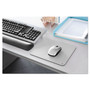 3M Precise Mouse Pad, Nonskid Back, 9 x 8, Gray/Bitmap View Product Image