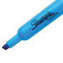 Sharpie Tank Style Highlighters, Chisel Tip, Blue, Dozen View Product Image