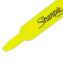 Sharpie Tank Style Highlighters, Chisel Tip, Fluorescent Yellow, Dozen View Product Image