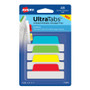 Avery Ultra Tabs Repositionable Margin Tabs, 1/5-Cut Tabs, Assorted Primary Colors, 2.5" Wide, 48/Pack View Product Image