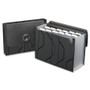 Pendaflex Sliding Cover Expanding File, 4" Expansion, 13 Sections, 1/6-Cut Tab, Letter Size, Black View Product Image