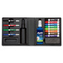 EXPO Low-Odor Dry Erase Marker, Eraser & Cleaner Kit, Assorted Tips, Assorted Colors, 12/Set View Product Image