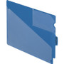 Pendaflex Colored Poly Out Guides with Center Tab, 1/3-Cut End Tab, Out, 8.5 x 11, Blue, 50/Box View Product Image