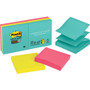 Post-it Pop-up Notes Super Sticky Pop-up 3 x 3 Note Refill, Miami, 90/Pad, 6 Pads/Pack View Product Image